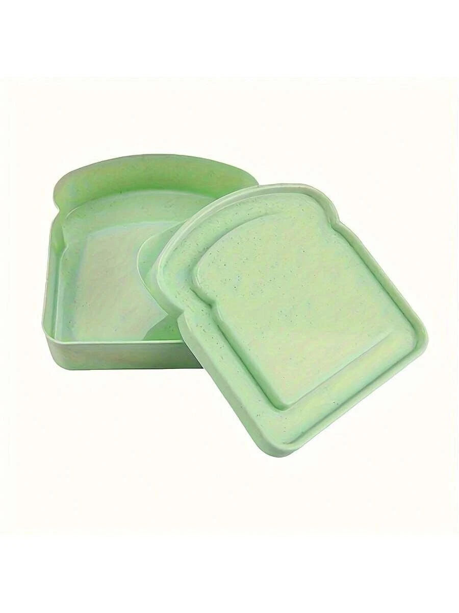 Sandwich Storage Box Bread Lunch Box Food Storage Case Kitchen Reusable Container