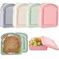 Sandwich Storage Box Bread Lunch Box Food Storage Case Kitchen Reusable Container