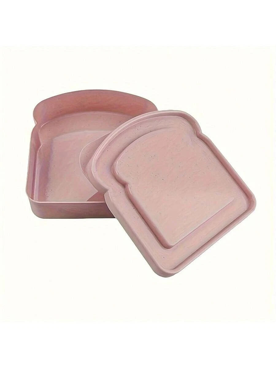 Sandwich Storage Box Bread Lunch Box Food Storage Case Kitchen Reusable Container