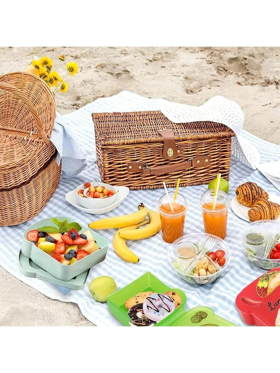 Sandwich Storage Box Bread Lunch Box Food Storage Case Kitchen Reusable Container